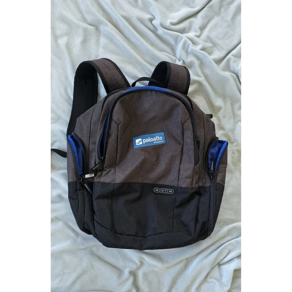 OGIO Laptop Backpack Brown Black Blue Travel Work Bag Palo Alto Networks